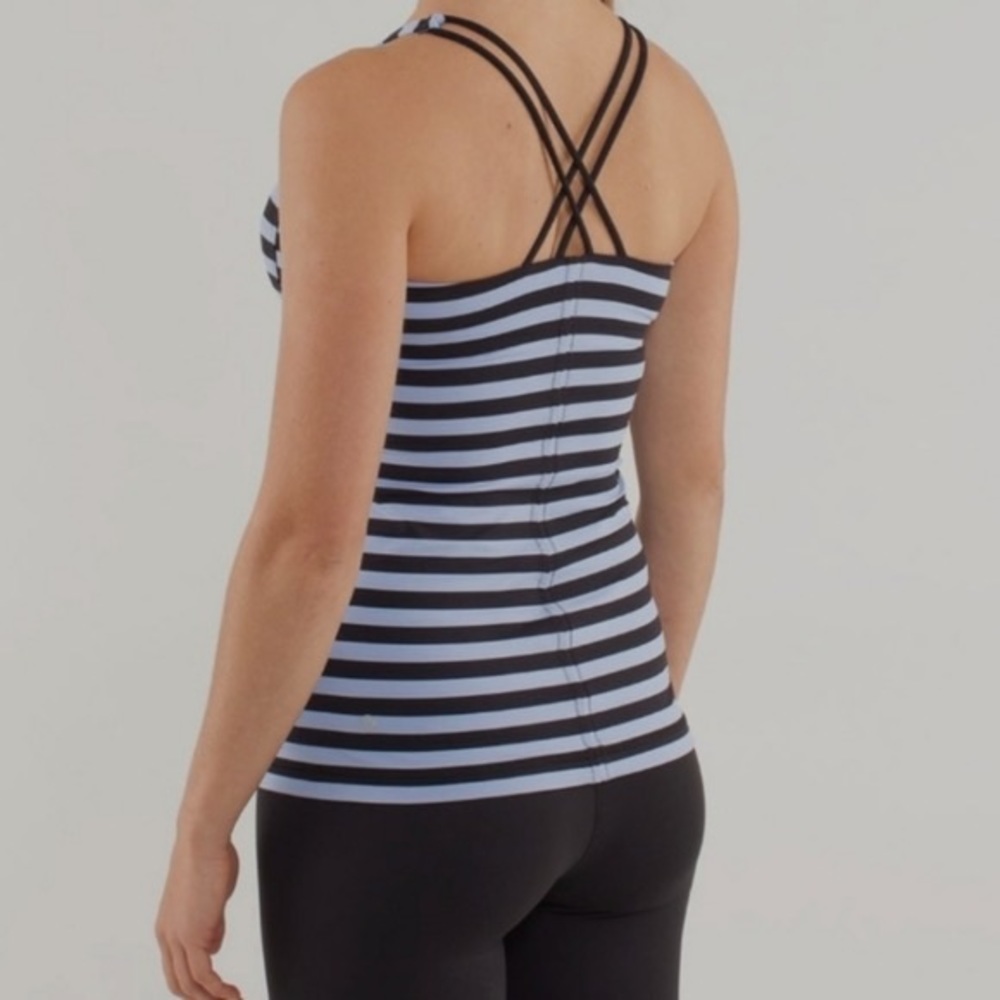 Lululemon Athletic Work Out Top Cool Racerback Tank Gym Shirt